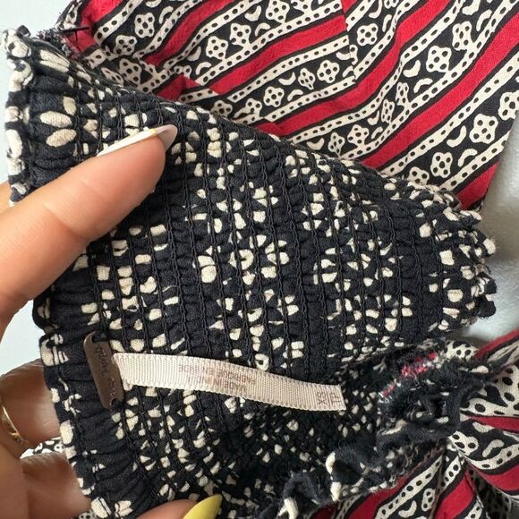 Free People Heat It Up Printed Halter mini Dress - Picture 4 of 4